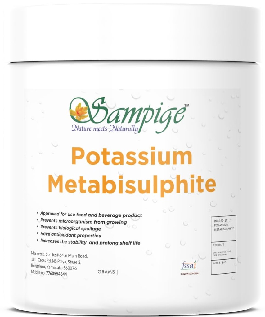 Potassium Metabisulphite- 250 Gram