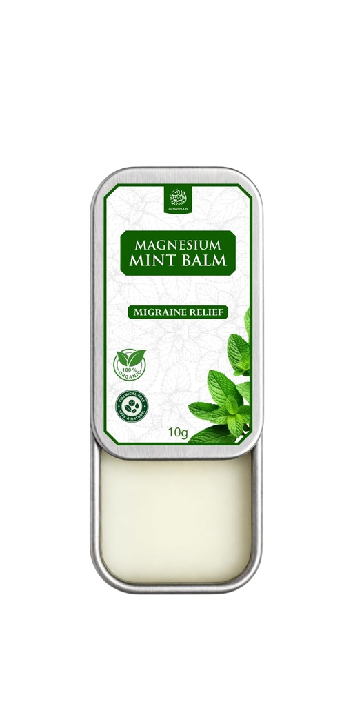 AL MASNOON Magnesium Mint Balm, 10g
