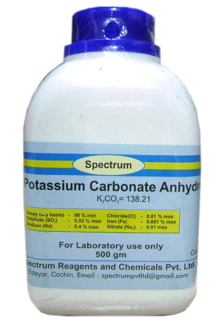 SPECTRUM POTASSIUM CARBONATE 99% 500GMS
