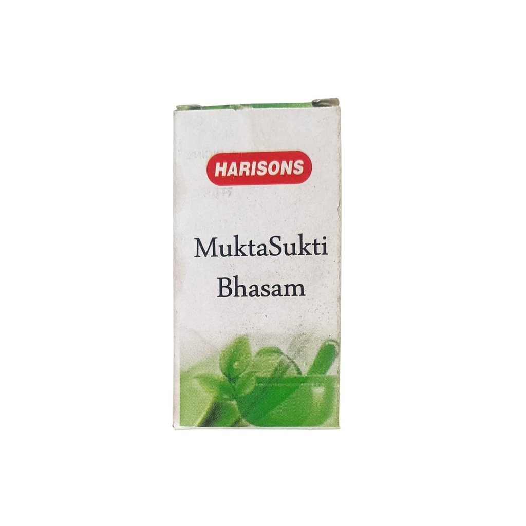 Mukta Sukti Bhasam | Ayurvedic Calcium-Rich Mineral Supplement for Bone Health, Acidity Relief & Digestive Balance | Traditional Ayurvedic Formula (10g)