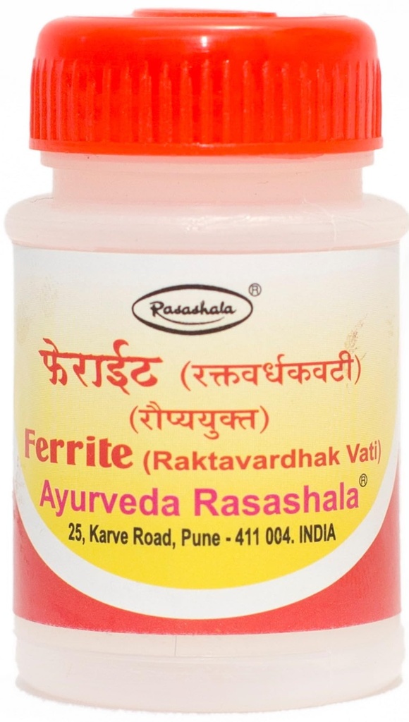 Ferrite for Iron Deficiency, Supports Diabetic & Obese Patients, Enhances Iron Absorption 60 Tabs