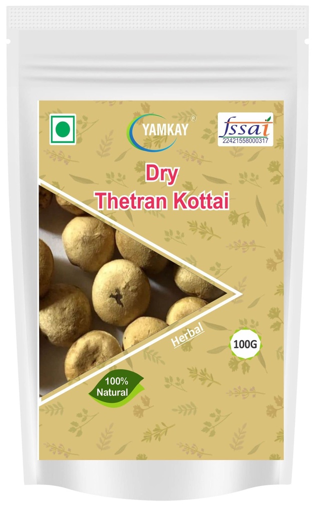 Dry Thetran Kottai (Strychnos Potatorum) Nut for Water Purification, Nirmali Tea, Tettamparal Chillachettu Samaashodhan Akharot, Katakah Nut & Seeds, Herbal Cleansing, Natural Remedy, Seeds for Tea and More - 100% Pure, High-Quality Herbal Ingredients 100 GM