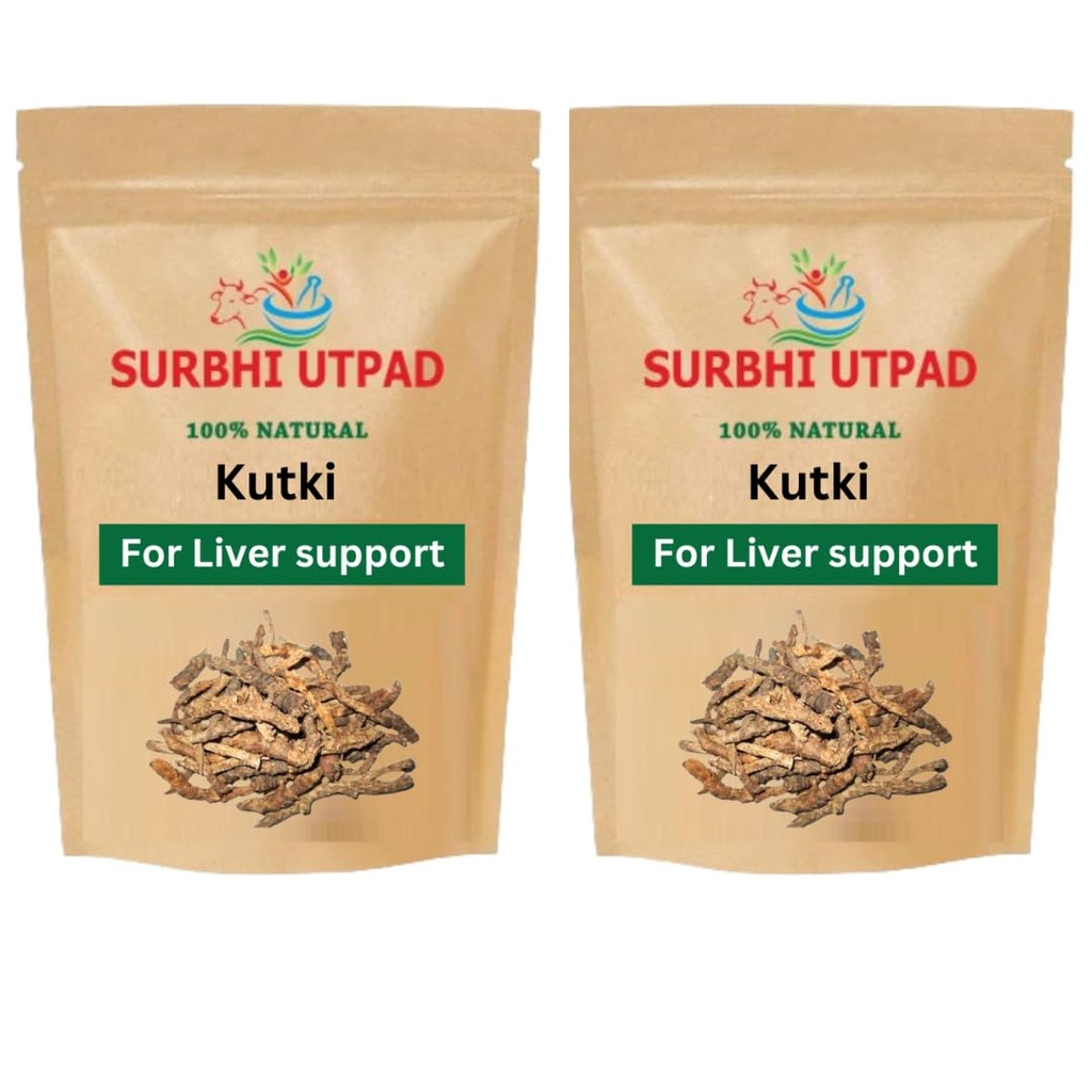 Kutki 100g - For Liver support, Detox, Blood sugar management | Detoxifying Formula | 50Gx2