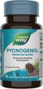 Nature's Way Pycnogenol, מקדם מחזור בריא *, 30 טבליות טבעוניות
