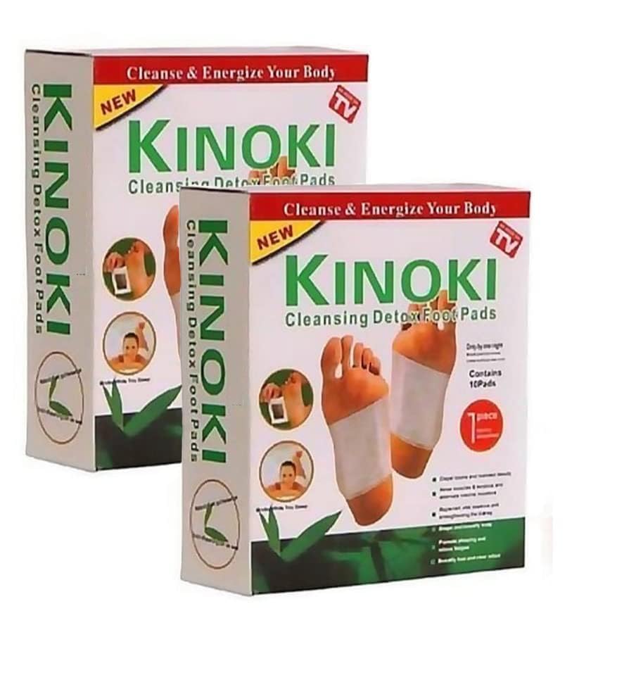 CHICAGOZONE 20 PCS Kinoki Cleansing Foot Pads | Natural Bamboo Vinegar Foot Patch for Overnight Foot Care | Self Adhesive Foot Patches for Relaxation & Daily Wellness | Comfortable Night Foot Stickers | Unisex