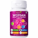 Women Multivitamin Tablets with Biotin, Iron, Calcium, Zinc, Vitamins C, D & B12, Pre & Probiotics | Daily Multivitamin Supplement for Women | Supports Energy, Immunity, Hair, Skin & Bone Health | 60 Tablets