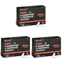 Carbamide Forte L carnitine L-Tartrate 1000mg Capsules for Men & Women | Pre Workout Supplement - 10 Veg Capsules (Pack of 3)