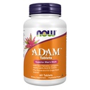 NOW Foods Supplements, ADAM™ Men's Multivitamin with Saw Palmetto, Lycopene, Alpha Lipoic Acid and CoQ10, Plus Natural Resveratrol & Grape Seed Extract, 60 Tablets