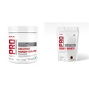 GNC Pro Performance 100% Whey Chocolate Fudge+Creatine Monohydrate Powder Combo-Builds Lean Muscles Promotes Faster Recovery Boosts Athletic Performance Hydrates Muscle Cells 35Gm / 100Gm Combo