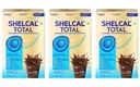 Shelcal Total - Powered by Protein, Multi-Vitamin, Multi-Mineral & Prebiotic supports Bone, Joint & Muscle, Immunity, Gut Health, No Added Sugar (Dark Chocolate) 200g - By Torrent Pharma, Pack of 3