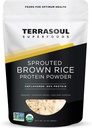 Terrasoul Superfoods Organic Sprunted Brown Rice Protein Powder, 1,5 pund