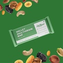 AltAhar Millet Multigrain Dry Fruits Bar with Almonds and Walnuts | Gluten Free | Soft Texture | Fiber Rich | No Added Refined Sugar | Preservative Free (Pack of 6)