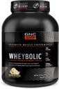 GNC AMP Wheybolic klinično dokazano beljakovine v prahu, 40g Whey proteini, BCAA, Leucin, poveča mišično moč, izgradnjo mišic, 3. stranka testirana, Gluten brez, banana Mlečni napitek, 25 Serving