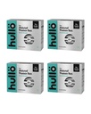 Hullo The Natural Protein Bar | High Fiber & Rich in Omega 3, 6, and 9 | Healthy Snack for Gym, Office & Travel | Dairy Free, Soy Free & Non Ultra Processed (Pack of 24, Sea Salt Chocolate)