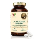 L-Carnosine 500mg - Premium Antioxidant and Anti-Aging Support, 90 Capsules