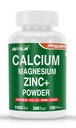 NutriJa Premium Calcium Magnesium Zinc Powder with Vitamin D3, B12, K2, Boron, Cissus, 100g, 60 Servings, Vegan Formula