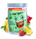 The Pop Gum Multivitamin Gummies for Kids, Teens & Adults | Daily Immunity & Growth Supplement with Vitamin A, C, D, E, B12, Zinc & Magnesium | Gluten, Milk & Gelatin Free | 36 Gummies (30+6 Pack)