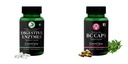 Digestive-enzymes-60-vegetarian-capsules, Bc-caps-vaginal-capsules Combo | Convenient Nutrition & Wellness Routine | Multi-Product Pack