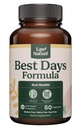 Best Days Formula | Advanced 5-in-1 Gut Support for Bloating, Gas & Irregularity | Soil-Based Probiotics + Prebiotics, L-Glutamine, Aloe Vera & More | 60 Capsules