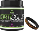 MPA Supps CortiSolve - Supreme Cortisol Optimizing Agent Bundle med ett motiverande armband armband för att motivera och stödja dig - 28 portioner - Hot Cocoa