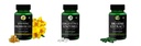 Evening-primrose-oil-vegetarian-capsules, Digestive-enzymes-60-vegetarian-capsules, Brahmi-vegetarian-capsules Combo | Convenient Nutrition & Wellness Routine | Multi-Produc