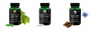 Ginkgo-biloba-vegetarian-capsules, Digestive-enzymes-60-vegetarian-capsules, Black-seed-oil-capsules Combo | Convenient Nutrition & Wellness Routine | Multi-Product Pack