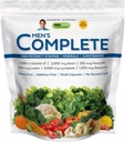 ANDREW LESSMAN Multivitamina-Men Paquetes completos 30 - Altas potencias de 30 + nutrientes, vitaminas esenciais, minerais, carotenoides. Pequeno sinxelo de usar. Non hai cubos, nin aditivos