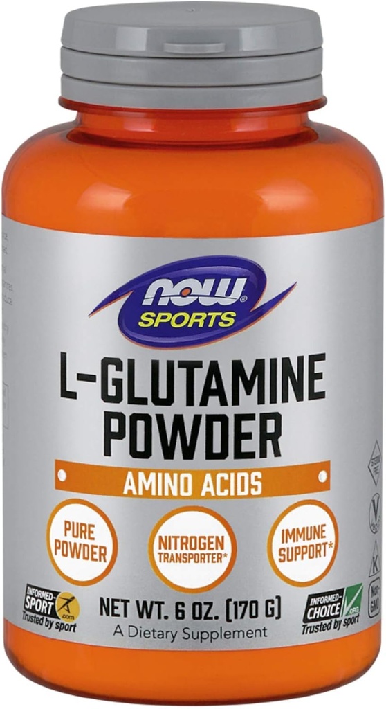 Now Foods L-Glutamiin Pure Powder 6 oz
