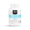 365 by Whole Foods Market, Magnesium Glycinate Tabletit, 400 MG, 90