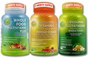 Immune & Daily Wellness Support Bundle for Women & Men – Liposomal Vitamin C 1500mg + Vegan Whole Food Multivitamin No Iron + Liposomal Glutathione 500mg – Vegan, Non-GMO, Clean Daily Wellness Support