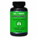 Heallungs 60 Tablets | Ayurvedic Lung Detox & Breathing Support Tablets | Vasa, Mulethi, Sitopaladi, Giloy & Haldi | Lung Cleanse, Immunity & Wellness