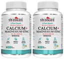Swisslife Forever Calcium + Magnesium + Zinc + Vit. D3 + Vit. B12 + Vit. K2 Tablets For Men And Women (60 Tablets, Pack of 2)
