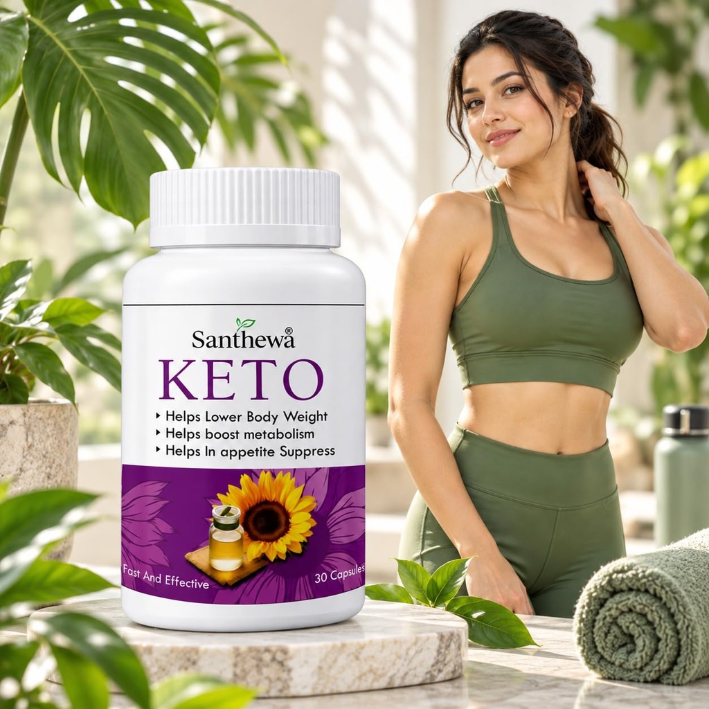 KETO Weight Loss Capsules | 30 Capsules Herbal Supplement | Weight Management & Wellness Support