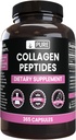 Collagen Peptides(365盖) 无镁或水稻填充器,始终纯净,实验室验证