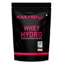NAKPRO NUTRITION HYDRO Whey Protein Hydrolyzed | 26.4g Protein | 1 Kg DoubleRich-Chocolate