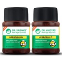 Dr. Vaidya’s Herbobuild Mass Gainer for Men | Ayurvedic Weight Gainer Capsules for Muscle Gain, Strength & Stamina | Safe & Natural Mass Gainer for Men - 30 Capsules (Pack of 2)