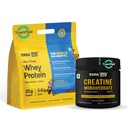 Tata 1mg Creatine Monohydrate 250gm +Tata 1mg Whey Protein Hazelnut Chocolate