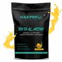 Nakpro Beta Alanine Supplement Powder| Muscle Building Amino Acid, Faster Recovery, Reduce Fatigue & Build Endurance, Pre Workout supplement for Men & Women -100g FruitPunch, (33 Servings)