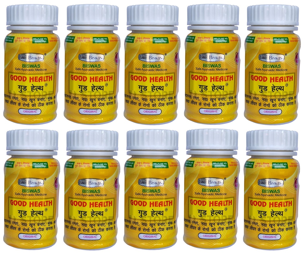 DM STORE Good Health Capsules(Pack Of 10) For Weight Gain