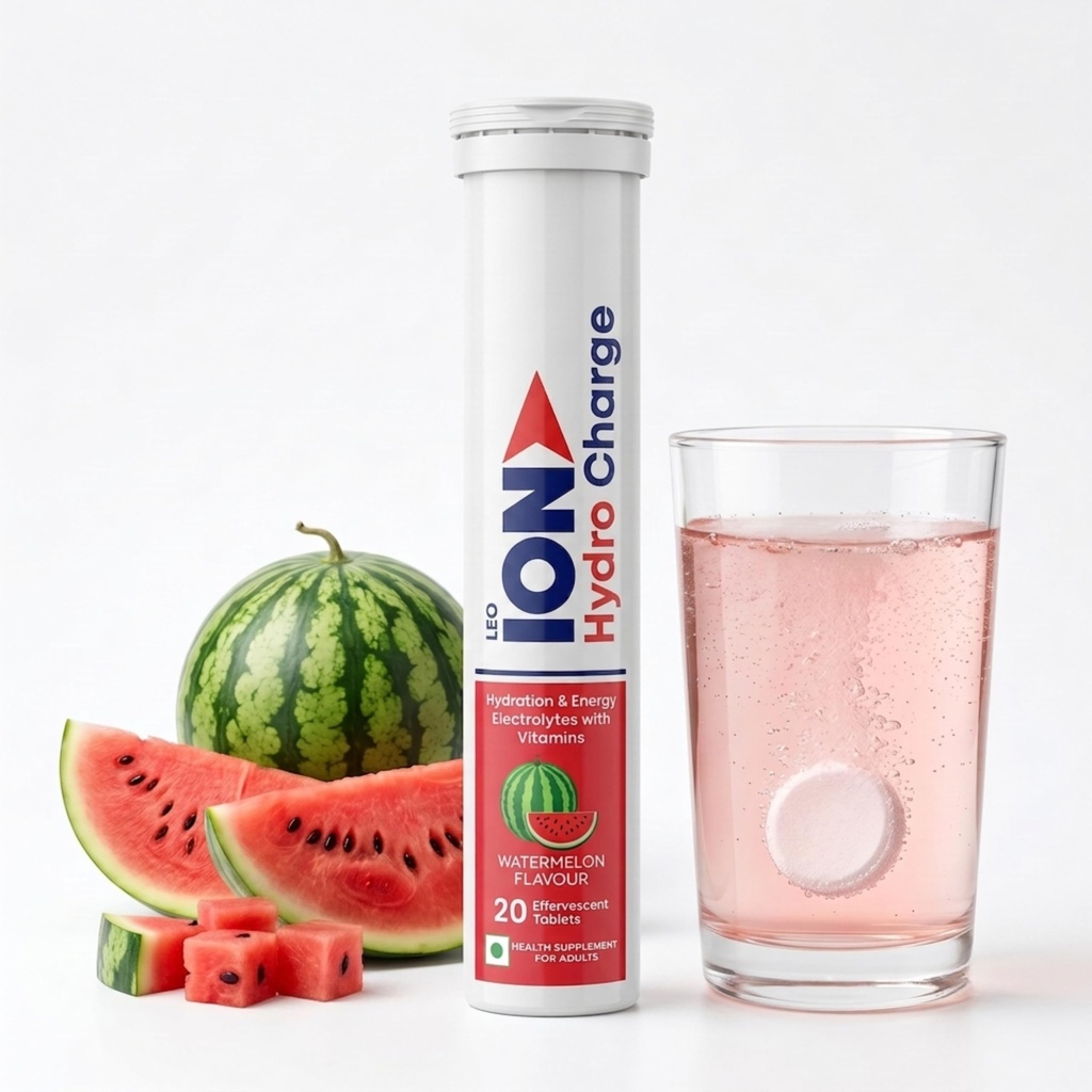 Hydro Charge Electrolytes | Watermelon | 20 Effervescent Tablets