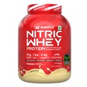 Bigmuscles Nutrition Nitric Whey protein | 27g Isolate Whey Protein | Informed Choice UK Certified ProHydrolase Enzyme Tech. for Faster Absorption & Lean Muscle Growth | Malai Kulfi | 2Kg