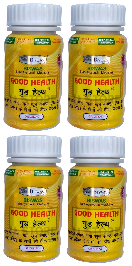 DM STORE Good Health Capsule (Pack Of 4) Original For Weight Gain