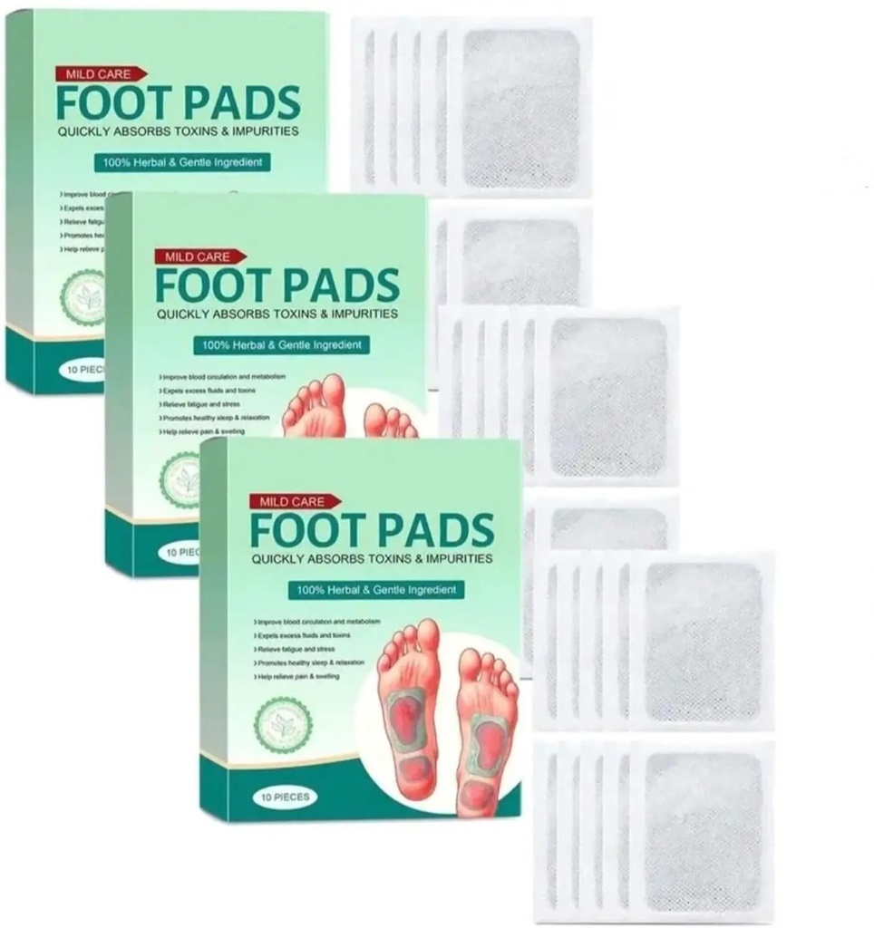 Foot Patch, Pack of 3, Herbal Detox Foot Pads
