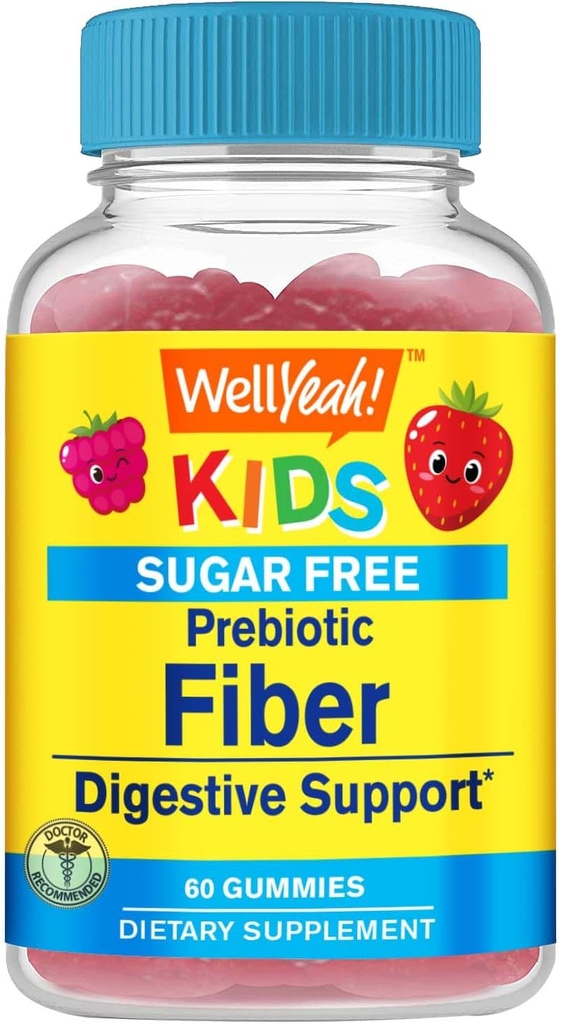 WellYeah Sugar Free Fiber Gummies για παιδιά (4g)