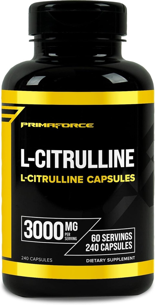 Primaforce L- citrulin 3000 mg, 240 kapsul, 60 servivin