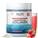 INLIFE Strawberry Wellnex Japanese Marine Fish Collagen Powder, 200g