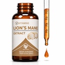 Lions Mane Liquid - Lion’s Mane Tincture for Memory, Focus & Clarity - Lions Mane Supplement - Lions Mane - Lion Mane Mushroom Supplement - Nootropics Brain Support Supplement - (1 Pack)