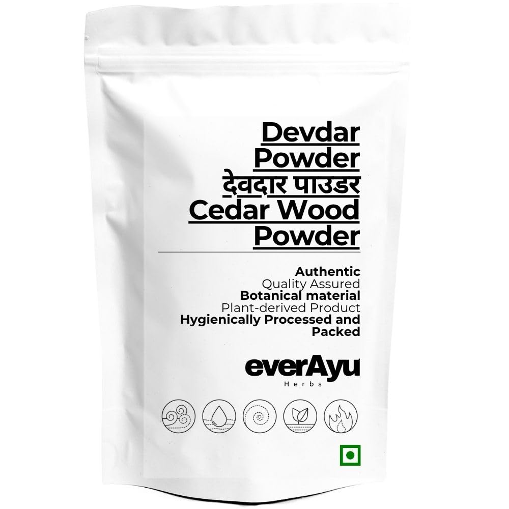 Devdar Powder 250gm | Cedrus Deodara | Cedar Wood Powder | Pure Devdar Churna | 250gm