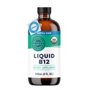 Vimergy Liquid B12 Refill – Fast-Absorbing Brain Support – Energy Support Supplement – USDA Certified Organic, Vegan, Non-GMO – 240 Servings (240 mL)