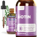 Rejuvica Health Active Biotin - Advanced Liquid Biotin Supplement - 5000mcg ondersteuning Haarhuid & Nagels